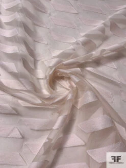 Italian Geometric Cotton Pattern With Silk Organza Base - Light Blush 12 Italian Geometric Cotton Pattern With Silk Organza Base - Light Blush -Fabrics And Fabrics Store 8913 2 c002e02c 531f 4f01 9bb0 1c9c45a0c24c