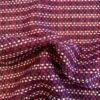Italian Woven Striped Virgin Wool Blend Tweed - Grape Purple / Periwinkle / Black 1 Italian Woven Striped Virgin Wool Blend Tweed - Grape Purple / Periwinkle / Black -Fabrics And Fabrics Store 9039 0840