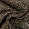 Italian Classic Boucle Tweed Jacket Weight Wool Blend - Moss Green / Black 1 Italian Classic Boucle Tweed Jacket Weight Wool Blend - Moss Green / Black -Fabrics And Fabrics Store 9082 1