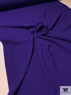 Italian Double Faced Wool Crepe With Stretch - Purple 9 Italian Double Faced Wool Crepe With Stretch - Purple -Fabrics And Fabrics Store 9179 4