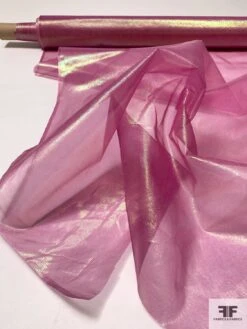Made In Japan Slightly Textured Moonglow Iridescent Lamé Organza - Iridescent Magenta 11 Made In Japan Slightly Textured Moonglow Iridescent Lamé Organza - Iridescent Magenta -Fabrics And Fabrics Store 9591 2