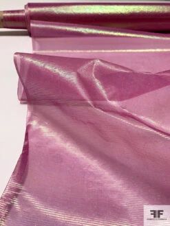 Made In Japan Slightly Textured Moonglow Iridescent Lamé Organza - Iridescent Magenta 12 Made In Japan Slightly Textured Moonglow Iridescent Lamé Organza - Iridescent Magenta -Fabrics And Fabrics Store 9591 3