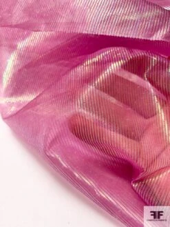 Made In Japan Slightly Textured Moonglow Iridescent Lamé Organza - Iridescent Magenta 15 Made In Japan Slightly Textured Moonglow Iridescent Lamé Organza - Iridescent Magenta -Fabrics And Fabrics Store 9591 6