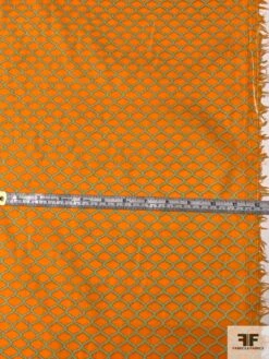 Italian Quatrefoil Printed Cotton Batiste - Orange / Mint 11 Italian Quatrefoil Printed Cotton Batiste - Orange / Mint -Fabrics And Fabrics Store 9892 4 6a52a33a b113 4a4b a6e5 c5f08dc9249d