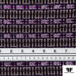 Geometric Wool Tweed - Purple 12 Geometric Wool Tweed - Purple -Fabrics And Fabrics Store 9d6893b5fa949bb7d3027f78f13061af
