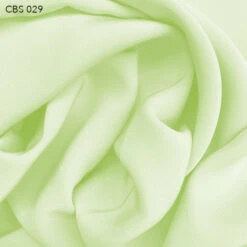 Silk Crepe Back Satin - Lime Cream