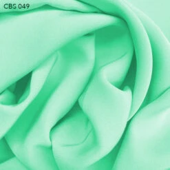 Silk Crepe Back Satin - Mint Green