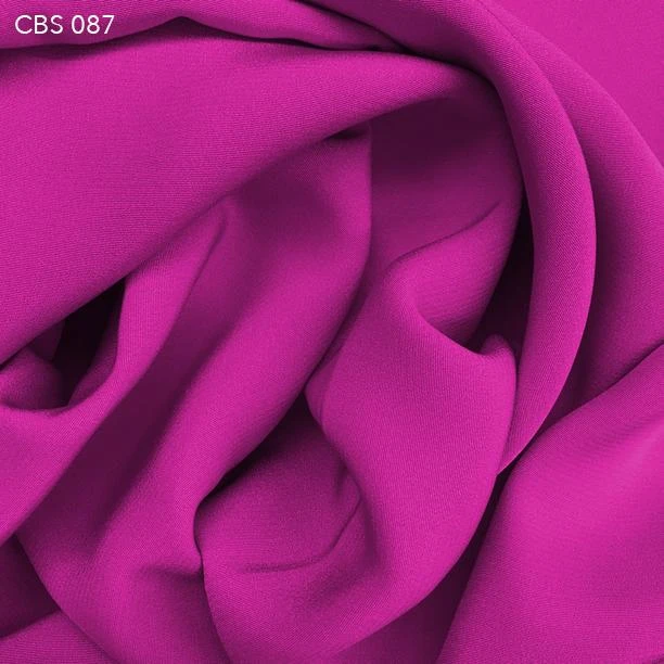 Silk Crepe Back Satin - Pink Berry 3 Silk Crepe Back Satin - Pink Berry