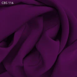 Silk Crepe Back Satin - Electric Violet