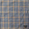 Gingham Check Cotton Shirting - Navy/White/Blue -Fabrics And Fabrics Store CS 5165 Gingham Check Cotton Shirting 2