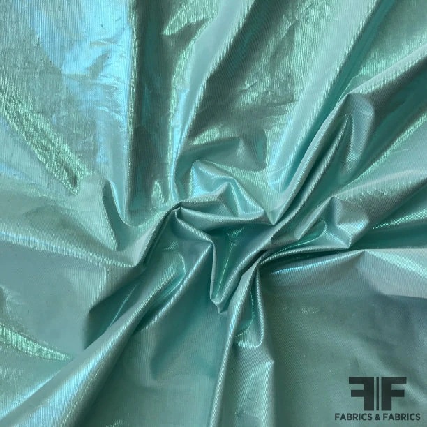 Metallic Lamé - Metallic Aqua 3 Metallic Lamé - Metallic Aqua