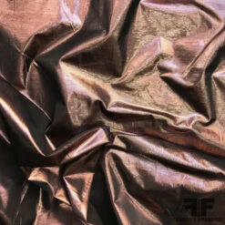 Italian Metallic Lamé - Copper/Red -Fabrics And Fabrics Store MET 5132 LAME2