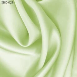 Satin Faced Organza - Lime Cream