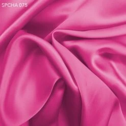 Silk Charmeuse - Fuscia