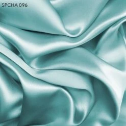 Silk Charmeuse - Seafoam Blue