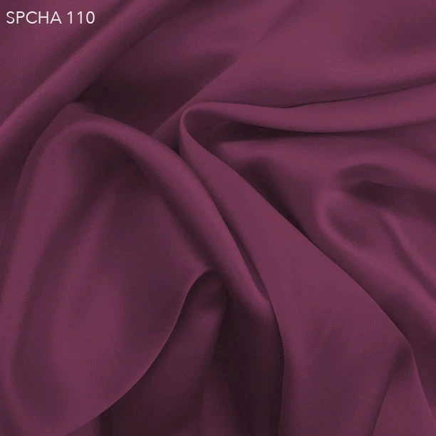 Silk Charmeuse - Sangria Purple 3 Silk Charmeuse - Sangria Purple