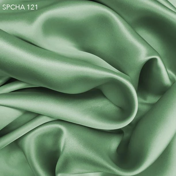 Silk Charmeuse - Peapod Green 3 Silk Charmeuse - Peapod Green