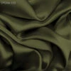 Silk Charmeuse - Olive Green