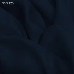 Silk Georgette - Navy Blue