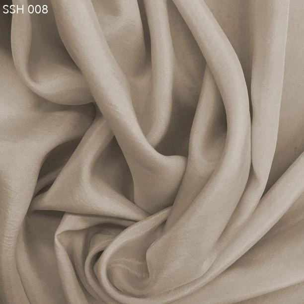 Silk Habotai (China Silk) - Barley Beige 3 Silk Habotai (China Silk) - Barley Beige