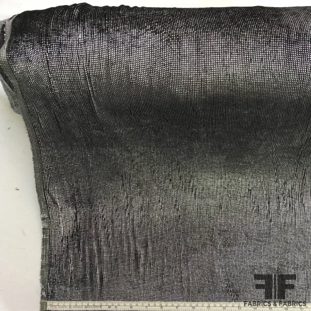 Italian Metallic Velvet - Silver 5 Italian Metallic Velvet - Silver - Image 3