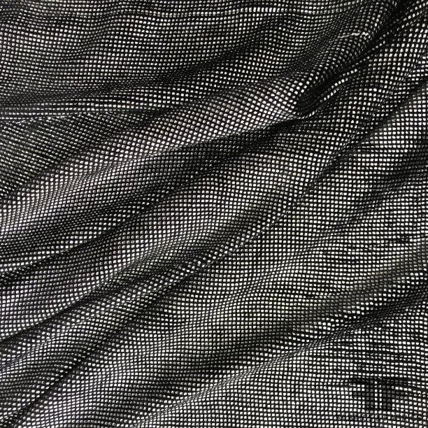 Italian Metallic Velvet - Silver 3 Italian Metallic Velvet - Silver