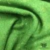 Italian Speckled Wool Tweed - Green 1 Italian Speckled Wool Tweed - Green -Fabrics And Fabrics Store WS 6202