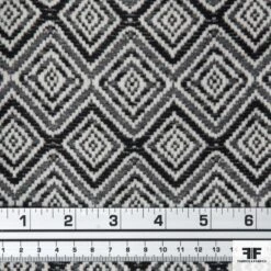 Geometric Wool Coating - Ivory/Black/Grey 8 Geometric Wool Coating - Ivory/Black/Grey -Fabrics And Fabrics Store c880d4d884437c1b524795c911a9c811
