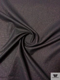 Metallic Lamé - Black & Bronze 13 Metallic Lamé - Black & Bronze -Fabrics And Fabrics Store lms1002 2