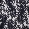 Large-Scale Fern Printed Wool Crepe - Black/Off-White 2 Large-Scale Fern Printed Wool Crepe - Black/Off-White -Fabrics And Fabrics Store wp 1000 zoom2